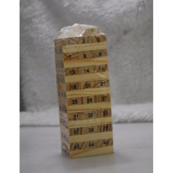 Phoebe's WISS Toy Wooden Plain Jenga (medium) 54 Blocks June 2018 - 5 Phoebe's WISS Toy Wooden Plain Jenga (medium) 54 blocks - 5