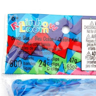 Rainbow Loom Refill (Ocean Blue Opaque) June 2018 - 2 Rainbow Loom Refill (Ocean Blue Opaque) - 2