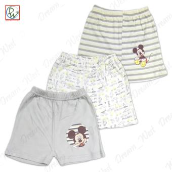 Sando & Short Set Of 6 Baby Mickey By Disney Baby 9-12 MonthsOld (Grey/Yellow) June 2018 - 3 Sando & Short Set of 6 Baby Mickey by Disney Baby 9-12 MonthsOld (Grey/Yellow) - 3