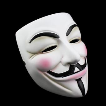Scary Resin V For Vendetta Movie Theme Figure Cosplay MaskHalloween Party Costumes Dress Up Props Collection June 2018 - 2 Scary Resin V for Vendetta Movie Theme Figure Cosplay MaskHalloween Party Costumes Dress Up Props Collection - 2