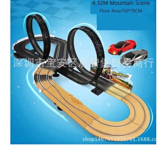 slot track racing box
