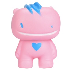 Home Decoration Sample Model Random Color Intl PHP 387 Soft Squishy Cute Kawaii Pink Smiling Toy