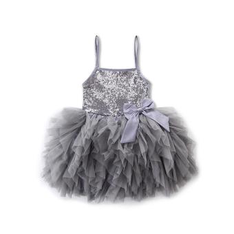 Summer Girls Wedding & Birthday Party One-Piece Sleeveless Dresses Princess Children Clothes For Baby Girl Clothing Tutu Dress - Intl June 2018 - 2 Summer Girls Wedding & Birthday Party One-Piece sleeveless Dresses Princess Children Clothes For Baby girl Clothing tutu dress - intl - 2