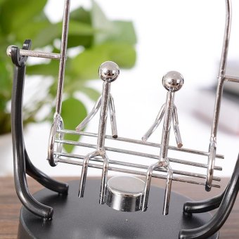 Swing Lover Perpetual Motion Electromagnetic Pendulum Desktop DecorToy Creative Gift Home Crafts - Intl June 2018 - 4 Swing Lover Perpetual Motion Electromagnetic Pendulum Desktop DecorToy Creative Gift Home Crafts - intl - 4