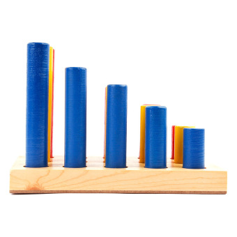 Tahanang Walang Hagdanan Graded Dowels S/15 Wooden Toy (Multicolor) June 2018 - 2 Tahanang Walang Hagdanan Graded Dowels S/15 Wooden Toy (Multicolor) - 2