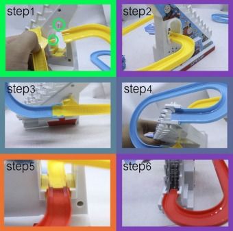 Thomas And Friends Trackmaster Climbing Stairs Set ,Tomas Train LEDlight Music Electric Rail Road Kits Boy Assembly Toys Car June 2018 - 4 Thomas And Friends Trackmaster Climbing stairs set ,Tomas train LEDlight music Electric Rail Road kits boy assembly toys car - 4