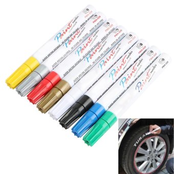 White Waterproof Rubber Permanent Paint Marker Pen Car Tyre Tread Environmental Tire Painting - Intl June 2018 - 2 White Waterproof Rubber Permanent Paint Marker Pen Car Tyre Tread Environmental Tire Painting - intl - 2
