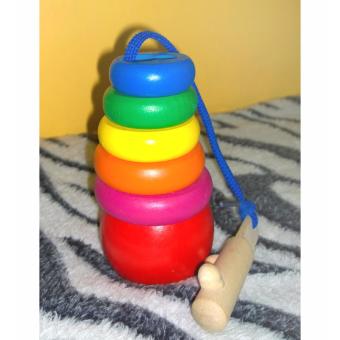 Wooden Lock String Lacing Blocks - Educational And Therapeutic Toy June 2018 - 2 Wooden Lock String Lacing Blocks - Educational and Therapeutic Toy - 2