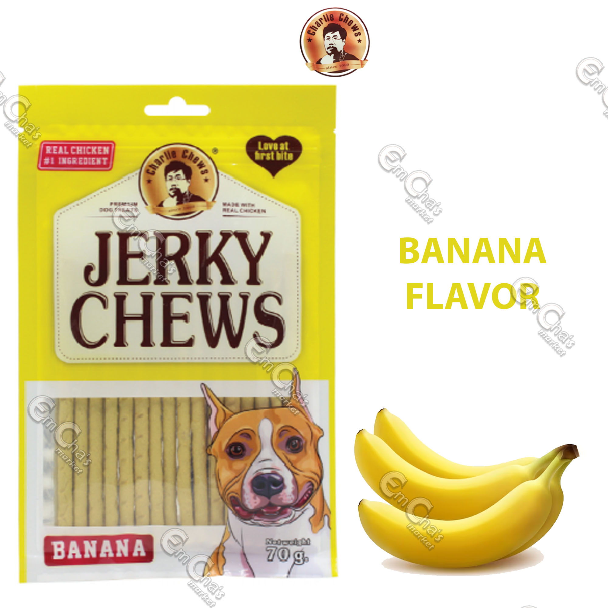 Charlie Chews Jerky Chews 70g Dog Treats Dog Snacks Puppy Treats CHOOSE FLAVORS Dental Chews anf Lazada PH