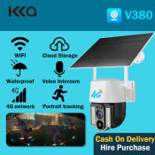 KKA 2024 Solar Wireless Outdoor CCTV Camera with Audio