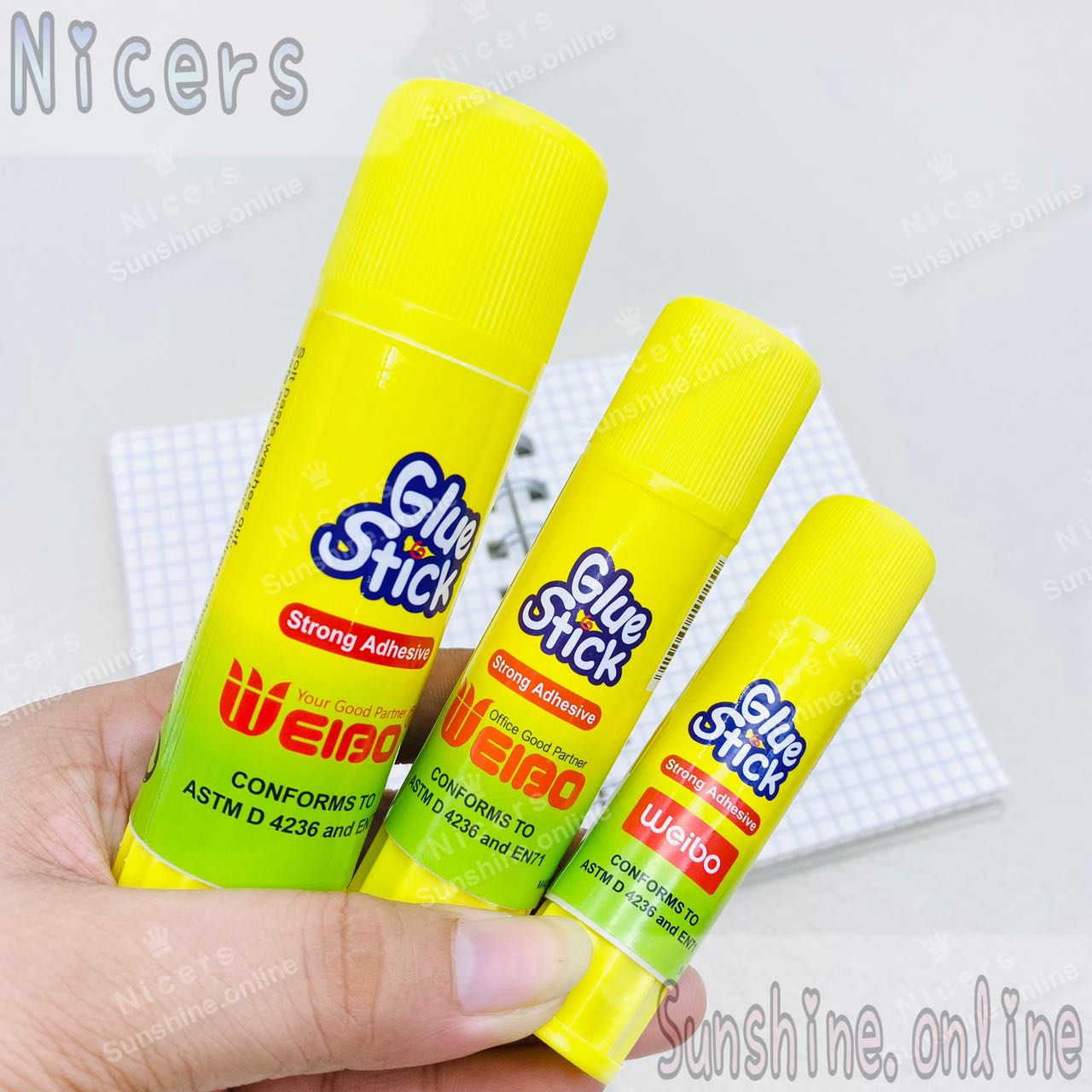 WEIBO's 6215 All Purpose School Glue Sticks, Washable, 15 Gram, 20 Count -  AliExpress