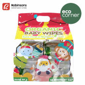 Organic Baby Wipes 80'S Pack Of 6