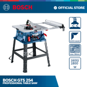 Bosch GTS 254 Table Saw - Professional Power Tool