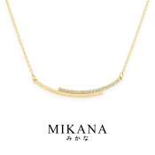 Mikana 18k Gold Plated Haruhi Pendant Necklace accessories for women fashion korean free shipping sale japanese gift box