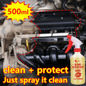 Engine Degreaser Spray - Heavy Oil Cleaner for Motorcycles 