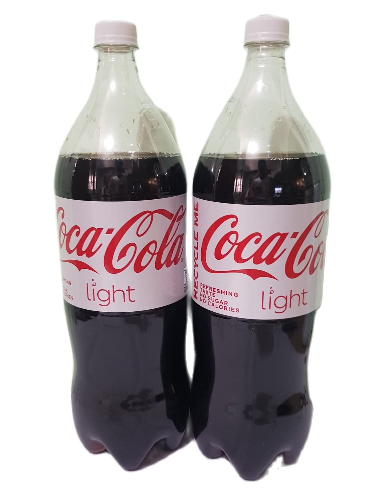 COKE LIGHT - New Cola Products - No Sugar - No Calories (pack of 2 plastic bottles x 1.5 liters per bottle) | Lazada PH