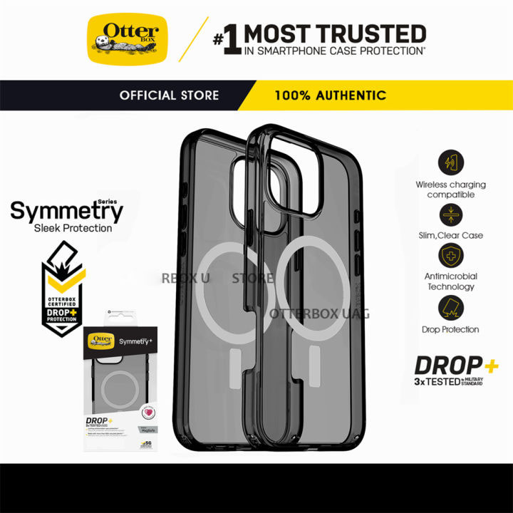 OtterBox Symmetry With Magnetic Series For iPhone 16 17 Pro Max / 17 Air / 15 14 Pro Max / 15 14 Pro / 13 12 Pro Max / 14 15 16 Plus Phone Case - Image 2