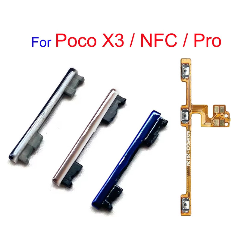 Xiaomi Poco X3 NFC - Flex Cable Power Volume Buttons Xiaomi Poco X3 NFC - Flex Cable Power Volume Buttons