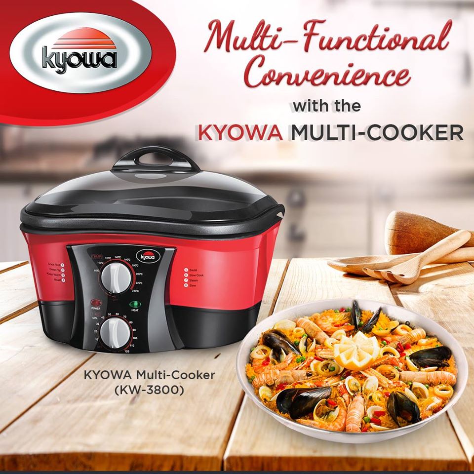 D&D Kyowa Multi-Cooker with 8-in-1 Easy Cooking Function (KW