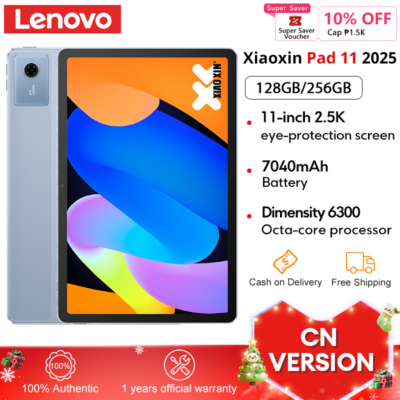 Lenovo Xiaoxin Pad 11 2025 Dimensity 6300 Tablet 11 inch 90Hz Hige Refresh Rate 2560*1600 Eye Potection LCD Screen WIFI Chinese version - Image 2