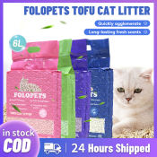 FOLOPETS Biodegradable Tofu Cat Litter 6L - Fast Clumping