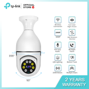 TP-Link 1080P Bulb Camera with 360° Auto Tracking