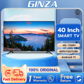 GINZA Smart TVs with Built-In Netflix & Youtube, On Sale