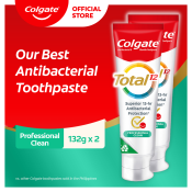 Colgate Total Professional Clean Toothpaste 132g, Pack of 2