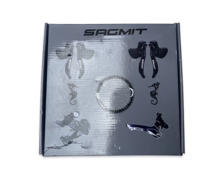 Sagmit Alliance 2x8 Speed Sti Upkit FD RD Road Bike