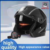 Anak Icc Dual Visor Motorcycle Helmet for Men and Women