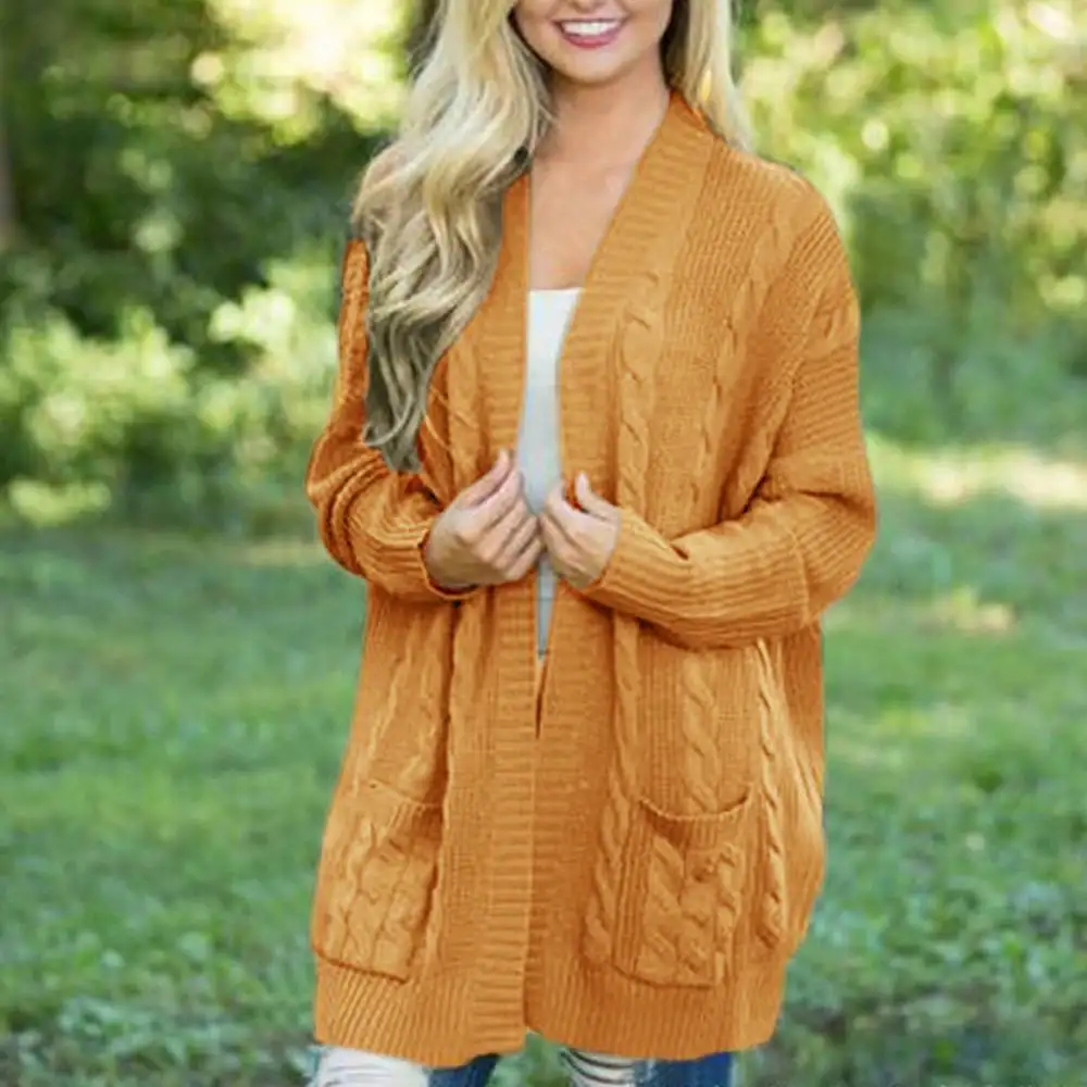 long sleeve sweater coat