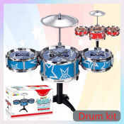 Retailmnl Kids Jazz Drum Set Musical Instrument for Boys and Girls