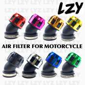 LZY Motorcycle Air Intake Cleaner Filter - Universal Design
