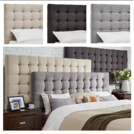 BED HEAD BOARDS LEATHER & SQUARE TUFTED DESIGNS