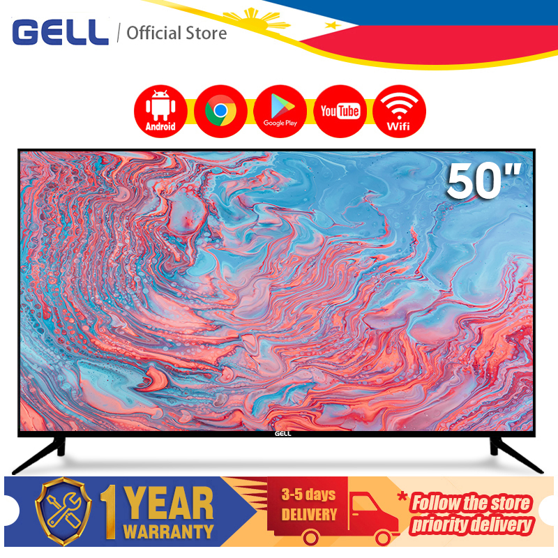 GELL 50" Android Smart TV with Netflix & Youtube