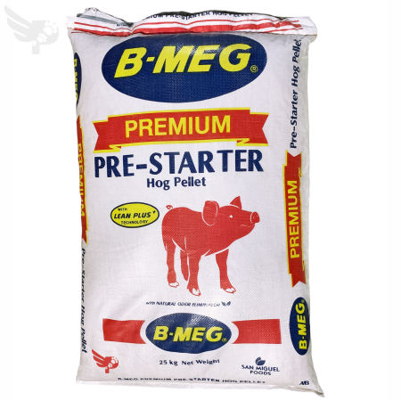 B-MEG Premium Pre-Starter Hog Pellet 25KG for Pigs