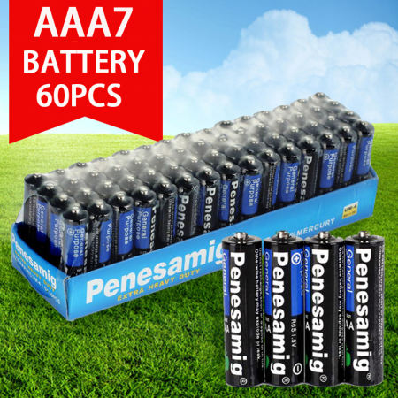 60PCS AA/AAA Heavy Duty Alkaline Battery Combo Set