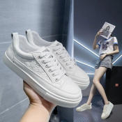 Elegant White Sneakers for Women by 