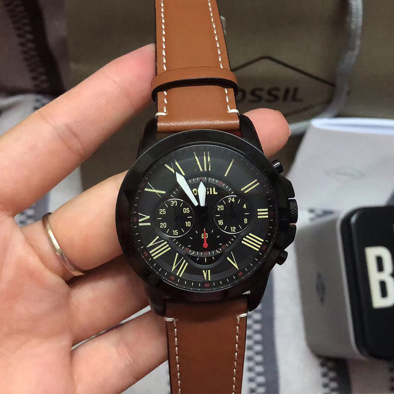 Tiktok Hot】 FOSSIL Leather Watch For 