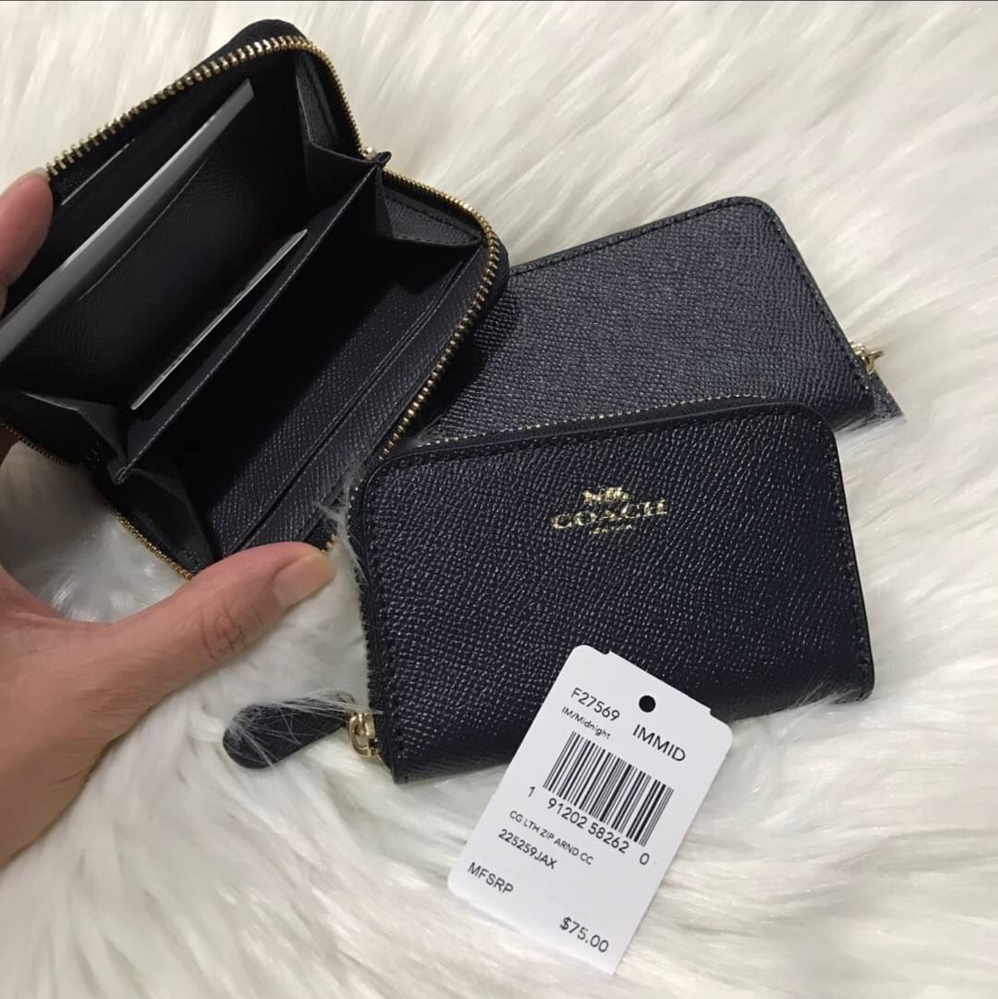 Coach Mini Nolita Key Fob Bag Charm Coin Purse Signature Chambray ~NWT~  CH340 | eBay