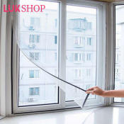 LUK Window Screen Net with Magic Velcro, 130x150cm