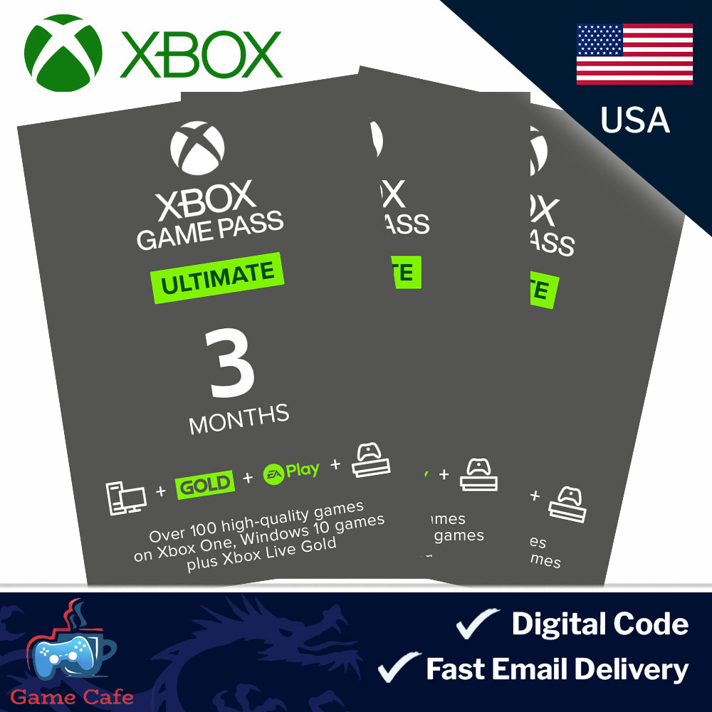 Xbox Game Pass Ultimate Code Month Months Digital Codes