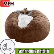 VEH Lazy Sofa Bean Bag Cover for Adults and Kids