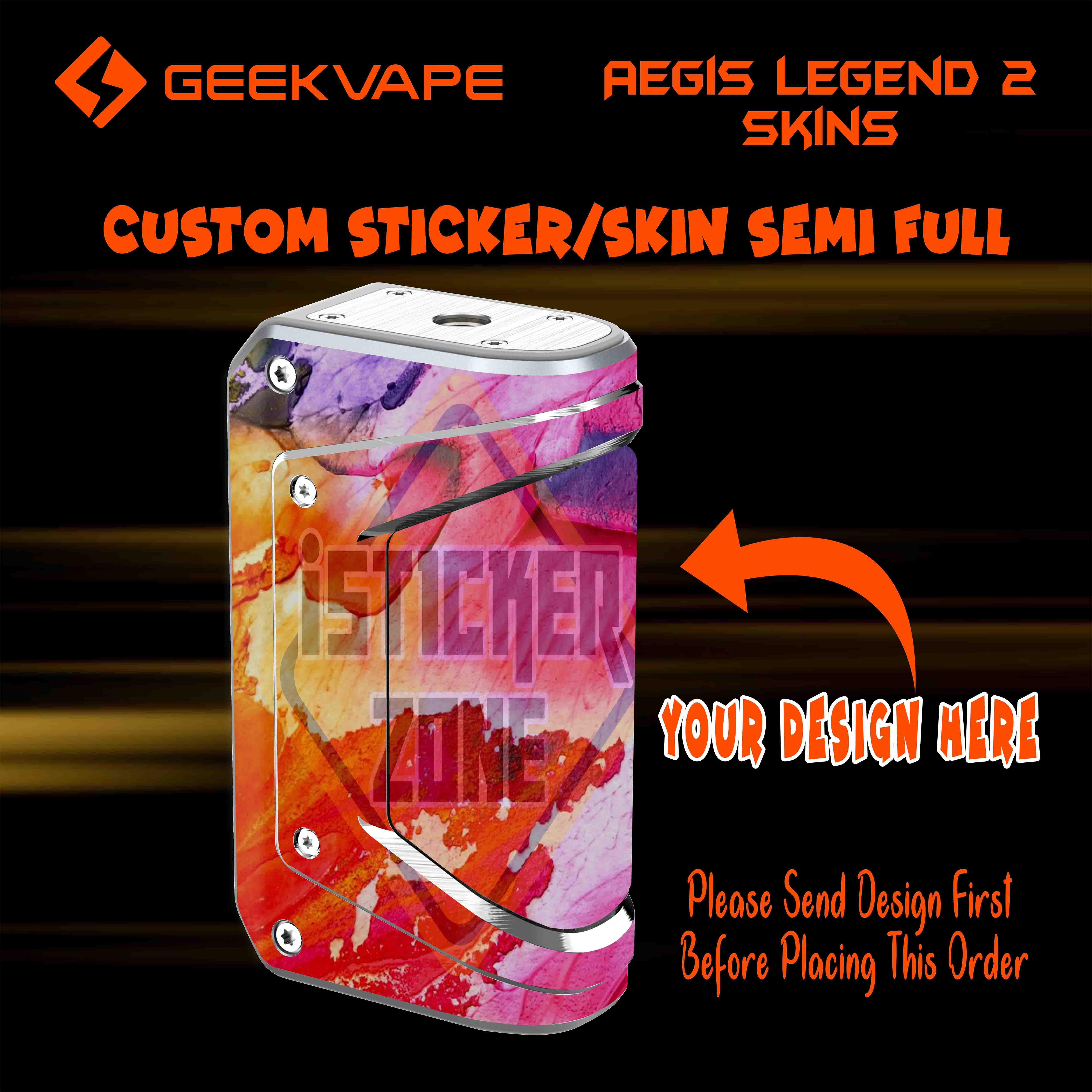 Aegis Legend 2 (L200) Abstract Designs Semi Full Skin | High Quality Vinyl  Skins | iSticker zone Screen Protection Design Abs 01 Abs 03 Abs 04 Abs 02  Designs Others Brand Compatibility - Lazada