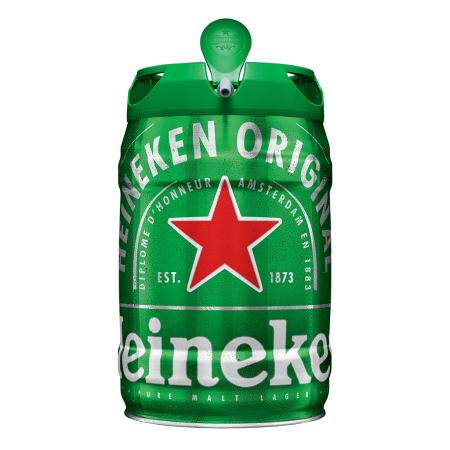 Heineken Original Beer Draught Keg 5L