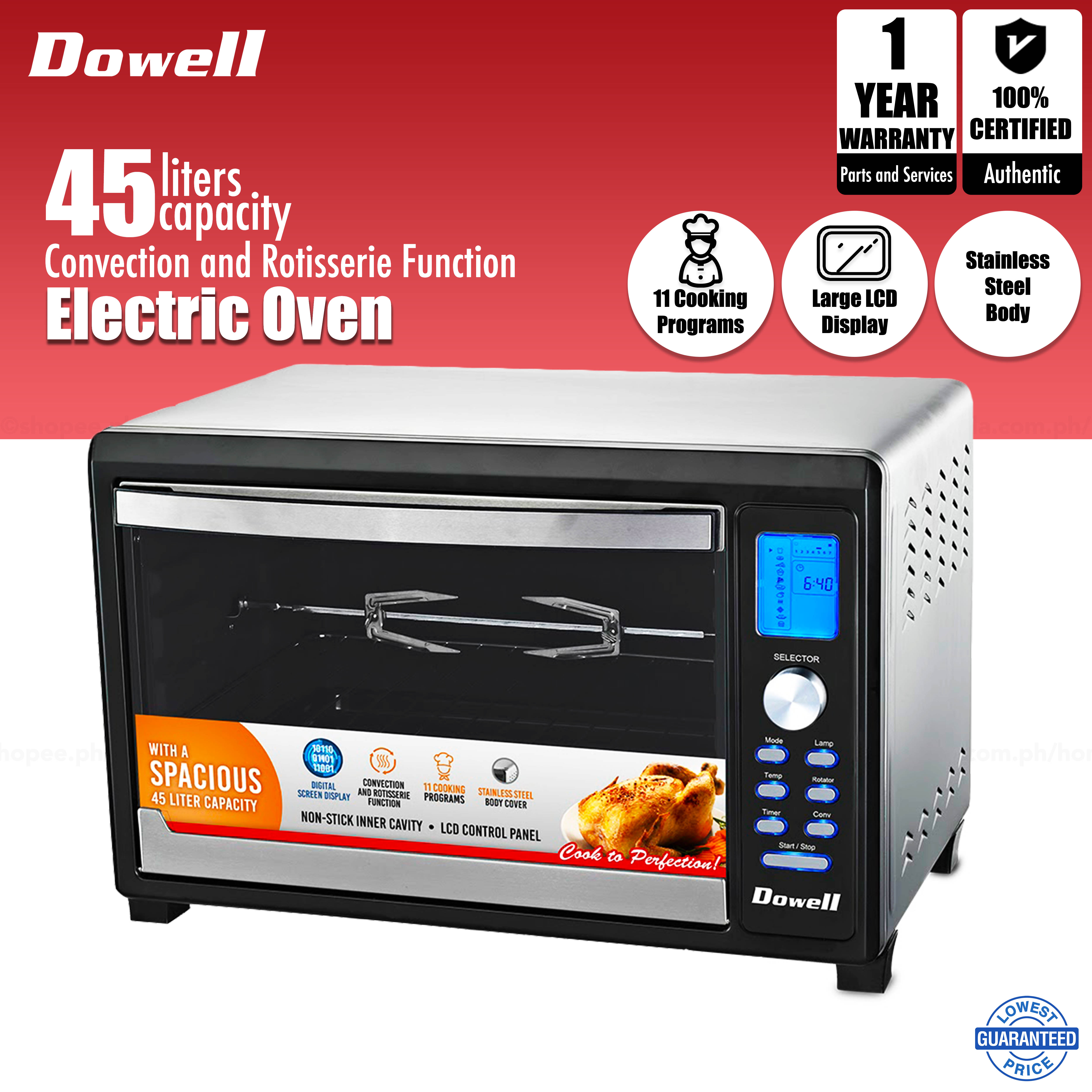 dowell oven toaster price