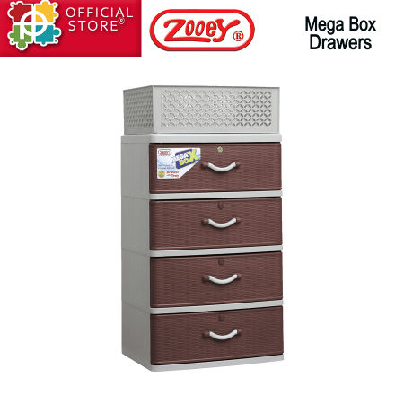 Zooey Mega Box Drawer 4 Layer