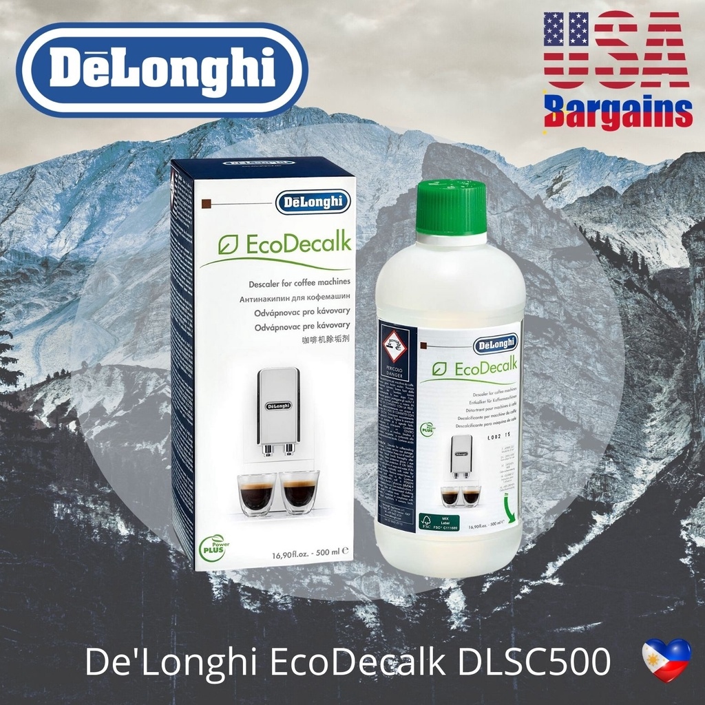Liquid De'Longhi EcoDecalk Descaler 16.90 oz, Packaging Type