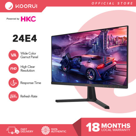 KOORUI 24E4 24" FHD VA Gaming Monitor with 1ms MP