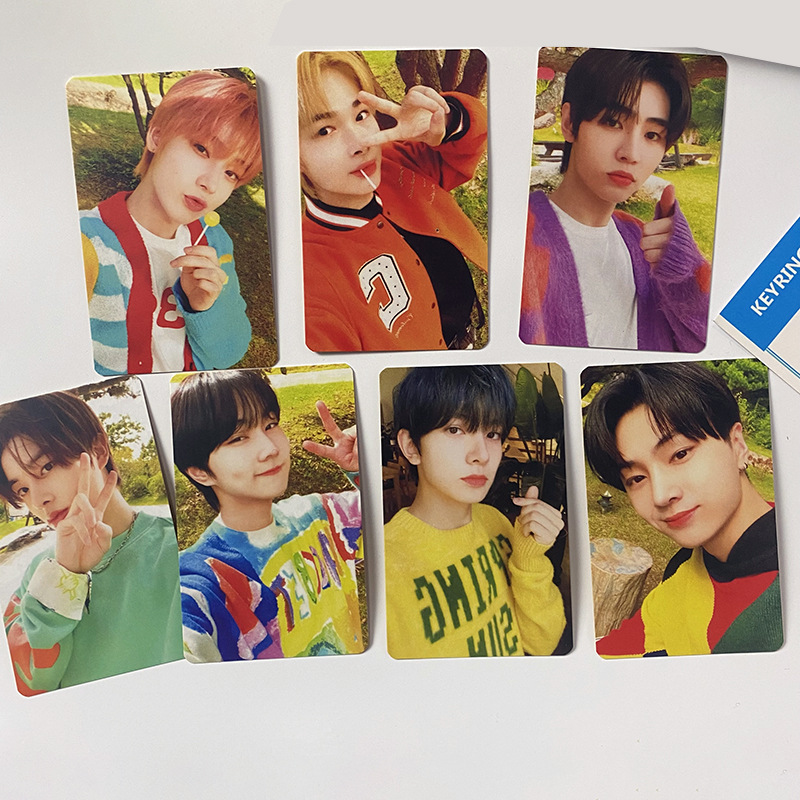 7pcs/set ENHYPEN 2022 anniversary photocards small card | Lazada PH